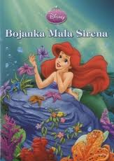 mala sirena, bojanka volt dizni 