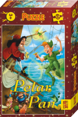 puzzle 60 pc petar pan 