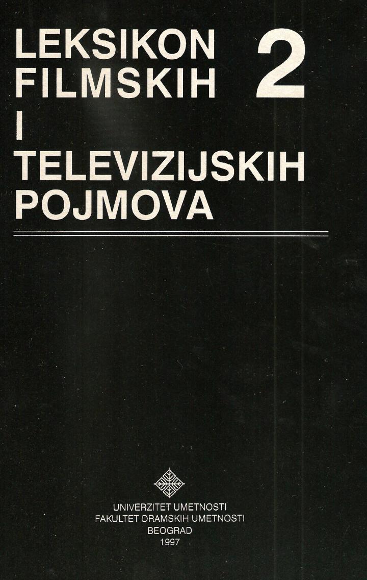 leksikon filmskih i televizijskih pojmova 2 