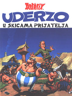 asterix uderzo u skicama prijatelja 