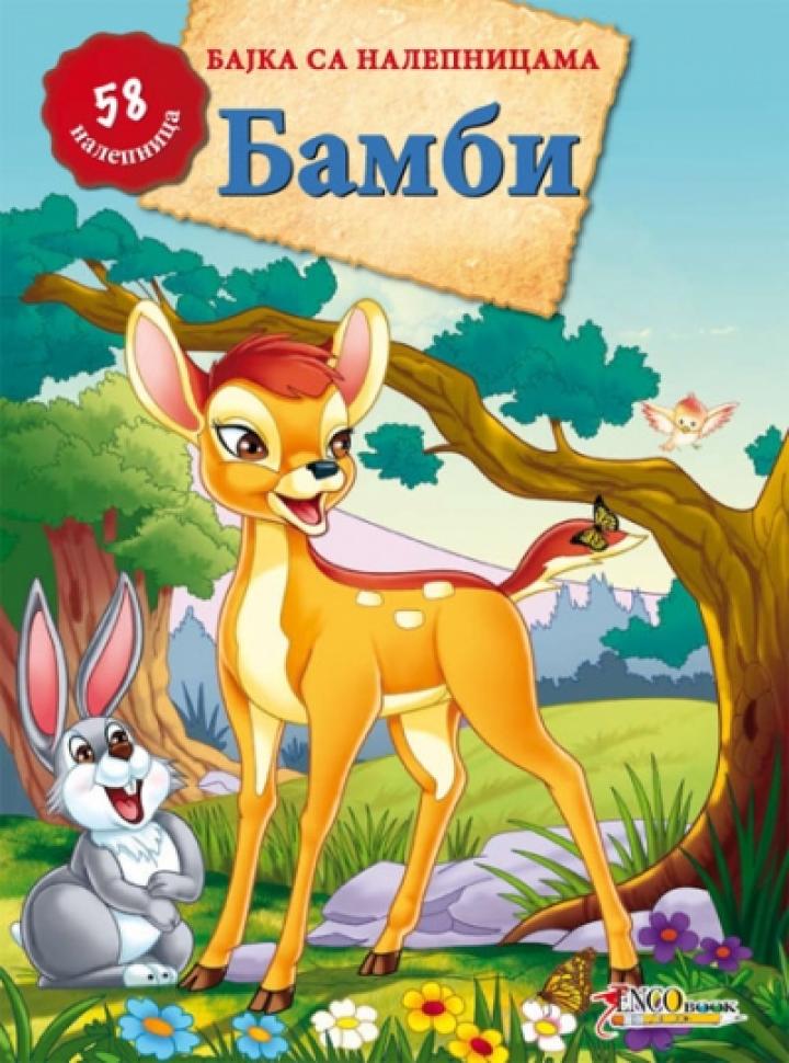 bambi bajka sa nalepnicama 