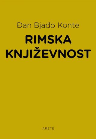 rimska književnost od rane republike do avgusta đan bjađo konte 
