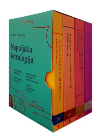 napuljska tetralogija komplet 4 knjige sa kutijom 