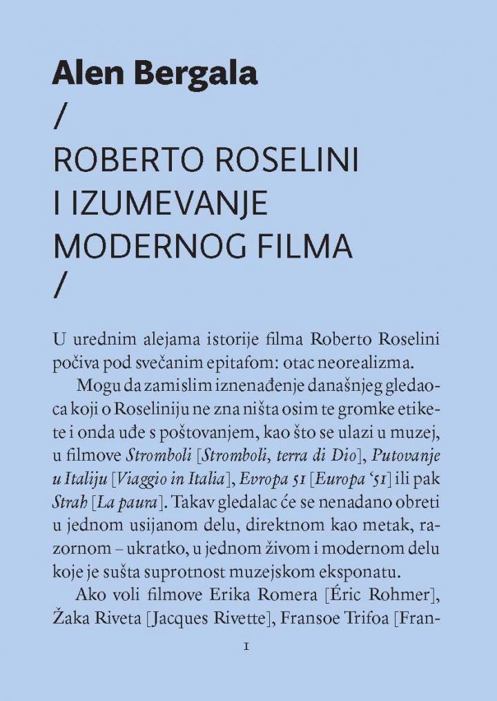 roberto roselini i izumevanje modernog filma 