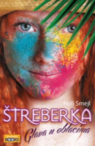 štreberka glava u oblacima holi smejl 