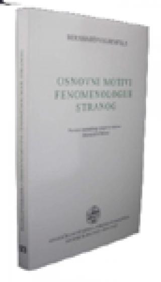 osnovni motivi fenomenologije stranog bernhard valdenfels 