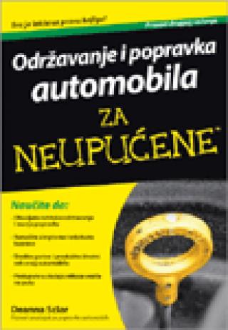 održavanje i popravka automobila za neupućene deana sklar 