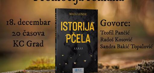 promocija romana istorija pčela maje lunde 
