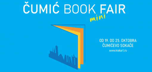 čumić book mini fair 19 25 oktobar, čumićevo sokače 