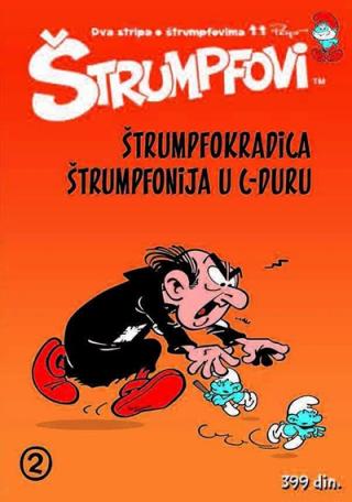štrumpfokradica, štrumpfonija u c duru peyo 