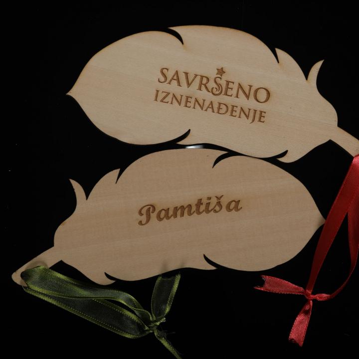 bookmarker pamtiša drveni 