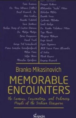 memorable encounters branko mikašinović 