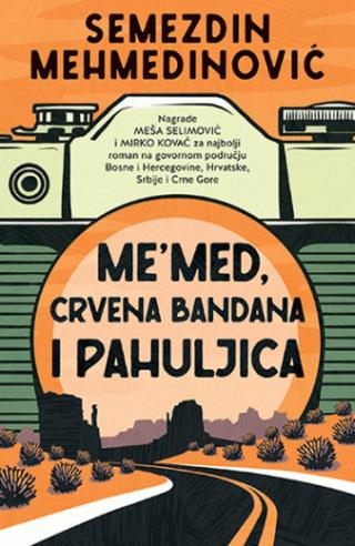 me med, crvena bandana i pahuljica 