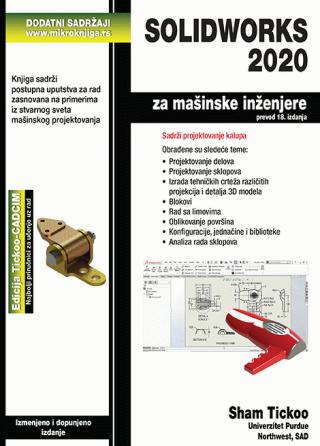solidworks 2020 za mašinske inženjere sham tickoo 