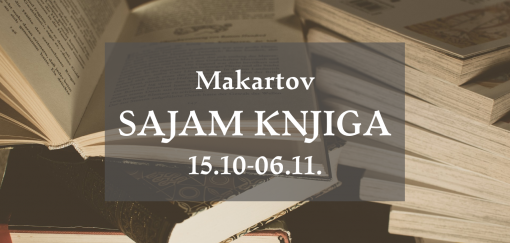 sajam knjiga u knjižari makart store 