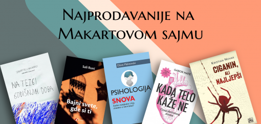 koji su to naslovi bili najtraženiji za vreme sajma  