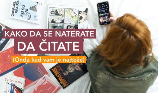 kako da se naterate da čitate  
