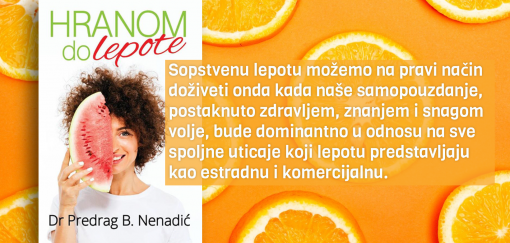 hranom do lepote, dr predrag nenadić 