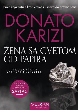 žena sa cvetom od papira donato karizi 