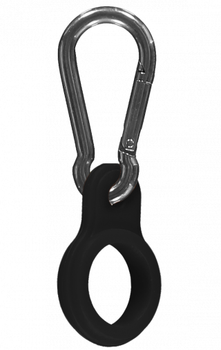 carabiner monochrome black  
