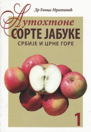 autohtone sorte jabuke srbije i crne gore i ii evica mratinić 