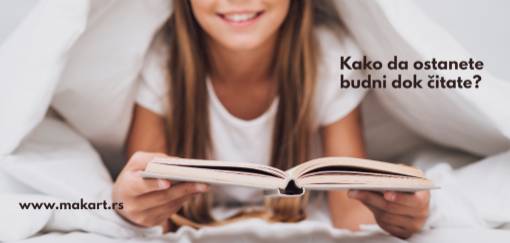 kako da ostanete budni dok čitate  