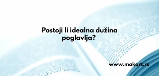 postoji li idealna dužina poglavlja  