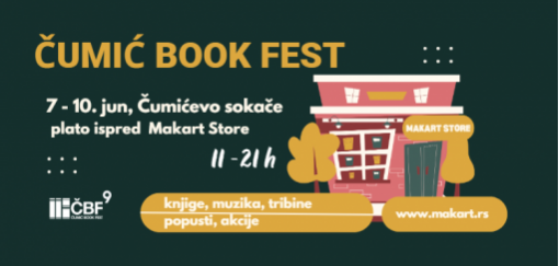 čumić book fest 7 10 jun 2023  