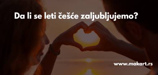 da li se leti češće zaljubljujemo  