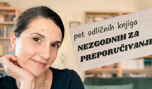 pet knjiga koje su nezgodne za preporučivanje 