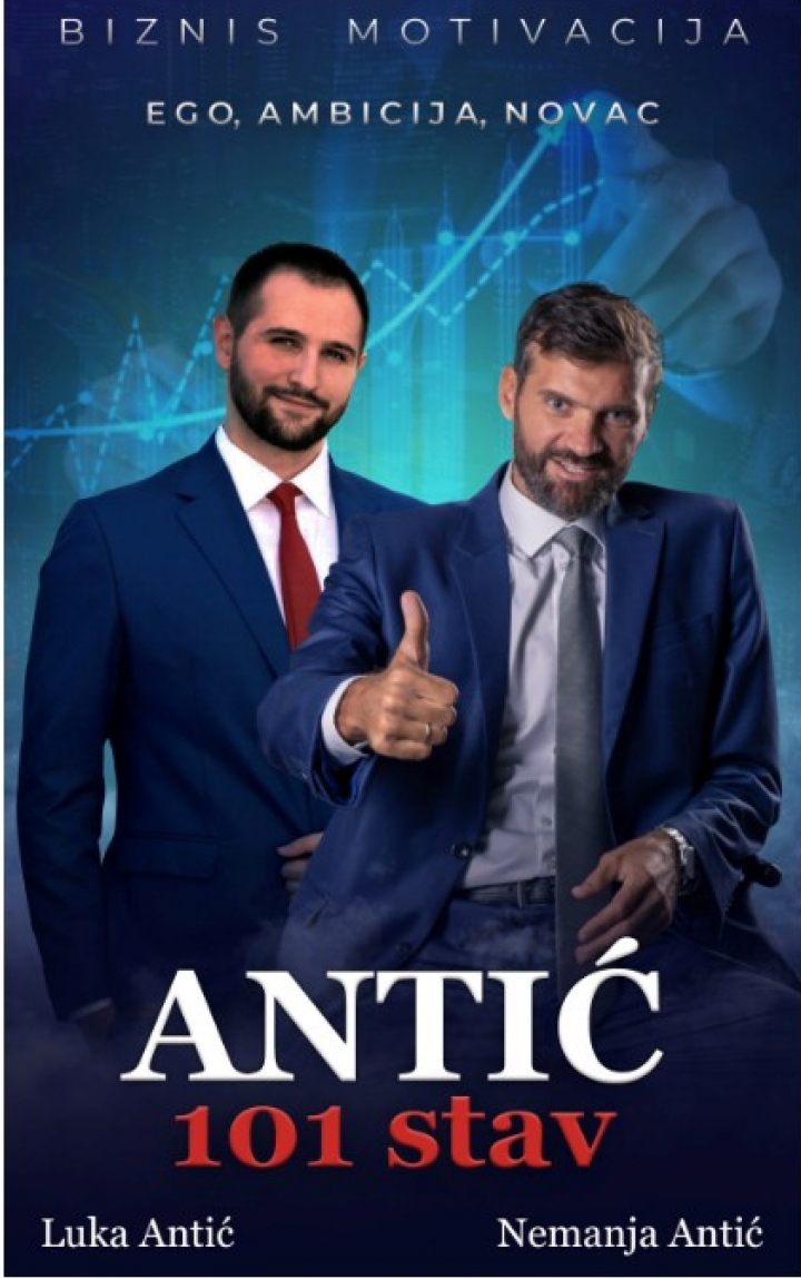 antić 101 stav biznis motivacija, ego, ambicija, novac 