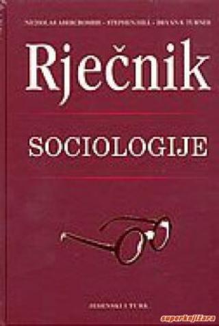 rječnik sociologije bryan turner nicholas abercrombie stephen hill 