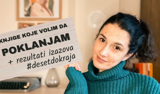 knjige koje volim da poklanjam rezultati izazova desetdokraja 