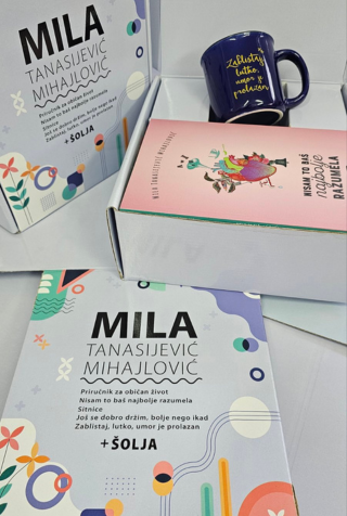 mila tanasijević mihajlović komplet od 5 knjiga teget šolja mila tanasijević mihajlović 
