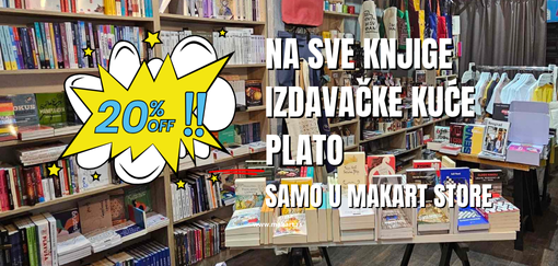 izdavač meseca u makart store plato popust 20  