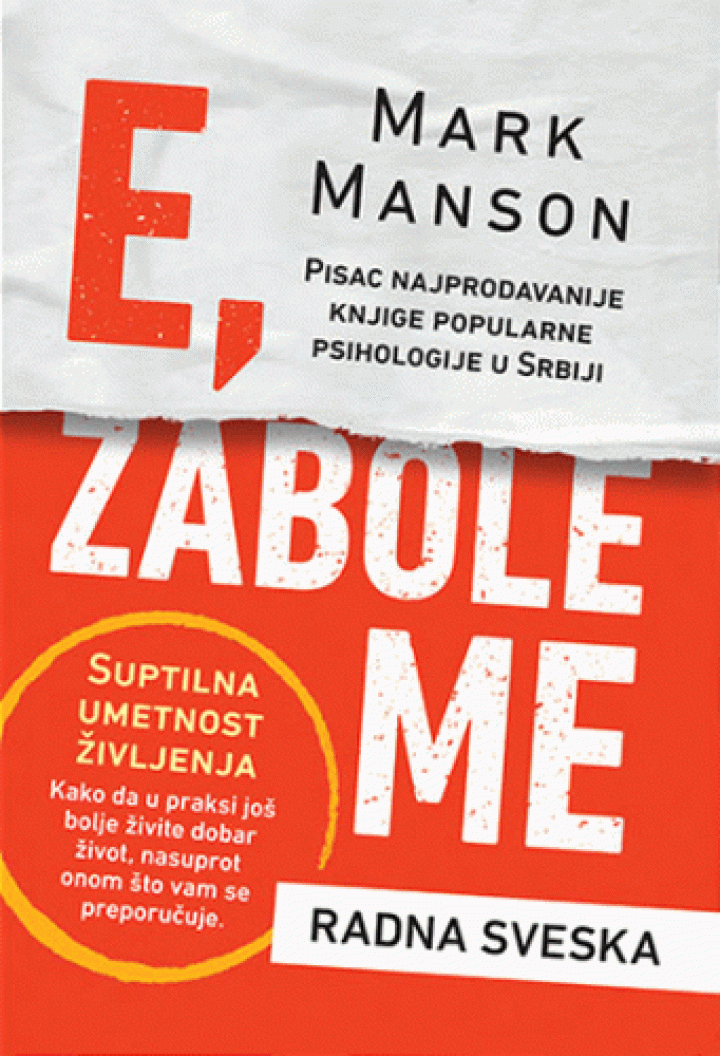 e, zabole me suptilna umetnost življenja radna sveska 