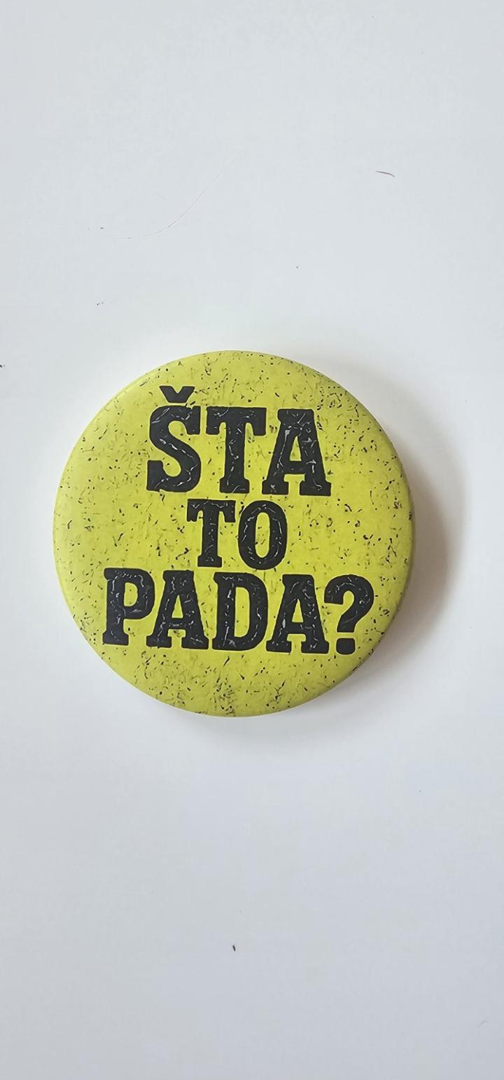 bedž šta to pada  