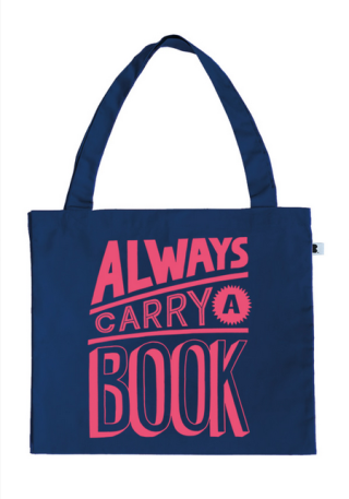 ceger always carry a book  