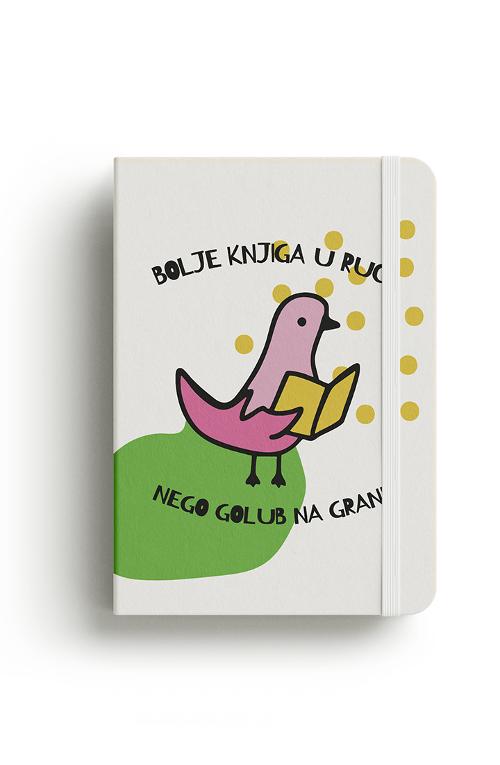 notes bolje knjiga u ruci, nego golub na grani 