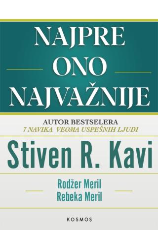 najpre ono najvažnije stiven kavi 