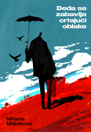 deda se zabavlja crtajući oblake mirjana milenković 