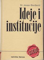 ideje i institucije  