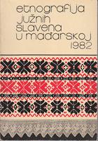 etnografija južnih slovena u mađarskoj studije  