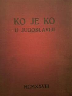 ko je ko u jugoslaviji  