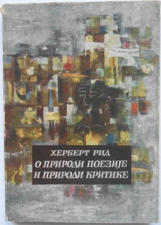 o prirodi poezije i prirodi kritike  