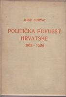 politička povijest hrvatske 1918 1929  
