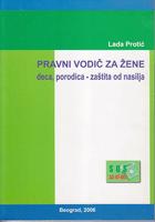 pravni vodič za žene deca, porodica zaštita od nasilja  