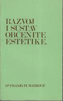 razvoj i sustav obćenite estetike  