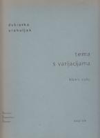 tema s varijacijama klavir solo  