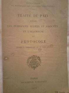 traite de paix  